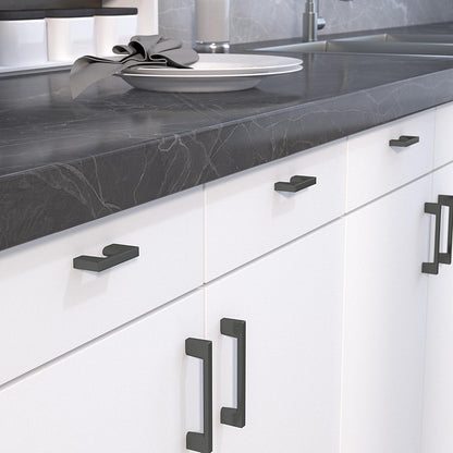 Richelieu Hardware 8160 Modern Armadale Collection Cabinet Bar Pull – Multiple Sizes & Finishes – Matching Appliance Pull Available - KI Home