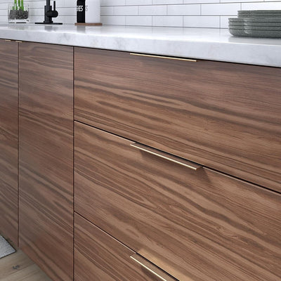 Richelieu Hardware Lincoln Collection 7-9/16 Inch Center to Center Contemporary Cabinet Pull - KI Home
