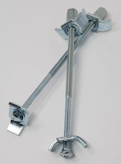 6-Inch Long Adjustable Steel Joint Bolts Fasteners for Recessed Work Surfaces