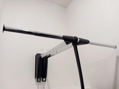 Servetto ClosetPro Wall - Mounted Soft - Close Wardrobe Lift (26" - 45" Adjustable width) - KI Home