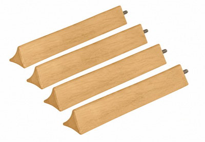 Set of 4 Hafele Wooden Drawer Pegs for Elemental Wood Peg Board - KI Home