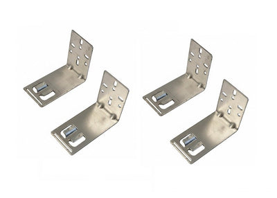 Steel Rear Mounting Bracket for USE - Series Undermount Drawer Slides (Pair) - KI Home
