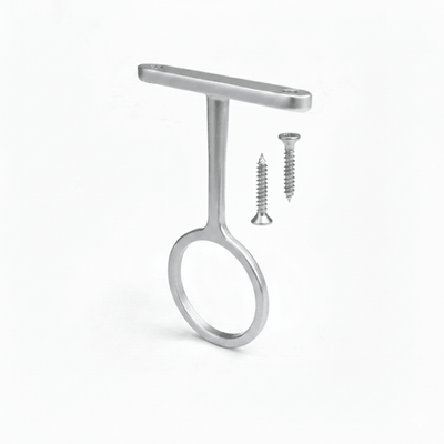 TAG Hardware 1 - 5/16" Metal Wardrobe Closet Rod Center Support Bracket - KI Home
