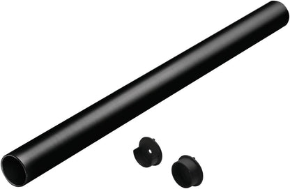 TAG Hardware 1 - 5/16" Round Wardrobe Tube Closet Rod with End Supports, Multiple Finishes, Made in Canada - KI Home