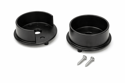 TAG Hardware 1 Pair (2 Pieces) Round Closet Rod Supports | 1 - 5/16" Diameter - KI Home