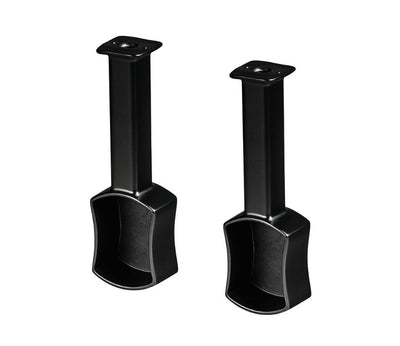 TAG Hardware 2 - Pack Concave Wardrobe Rod End Caps - Suspended Support, Multiple Finishes - KI Home