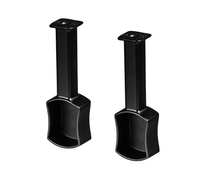 TAG Hardware 2 - Pack Concave Wardrobe Rod End Caps - Suspended Support, Multiple Finishes - KI Home