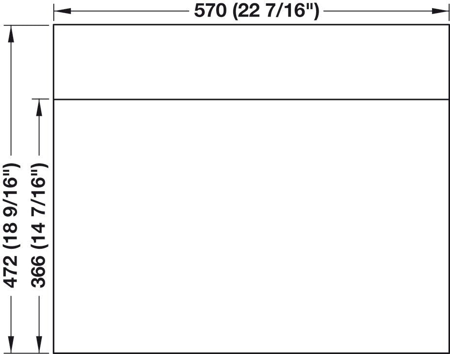 TAG Hardware Contour Faux Leather Drawer Organization Liner Kit - KI Home