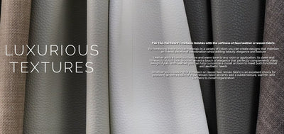 TAG Hardware Contour Modular Drawer Organization System | Faux Leather Trim - to - Fit Kit | Luxury Storage for Jewelry, Watches & Accessories - KI Home