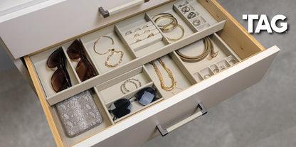 TAG Hardware Contour Premium Top Tray Trim - to - Fit Faux Leather Kit - KI Home