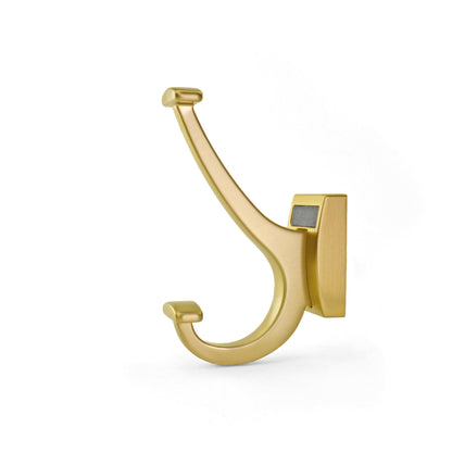 TAG Hardware Coordinated Elite Double Prong Coat Hook - KI Home