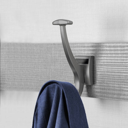 TAG Hardware Coordinated Elite Double Prong Coat Hook - KI Home