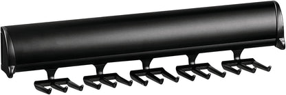 TAG Hardware Designer 15 - Hook Tie Rack Closet Organizer with 11.75 Inch Extension - KI Home