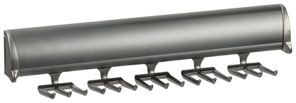 TAG Hardware Designer 15 - Hook Tie Rack Closet Organizer with 11.75 Inch Extension - KI Home