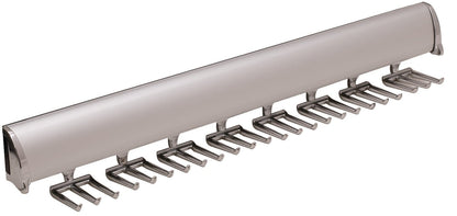 TAG Hardware Designer 24 - Hook Full Extension Telescopic Tie Rack Closet Organizer - KI Home