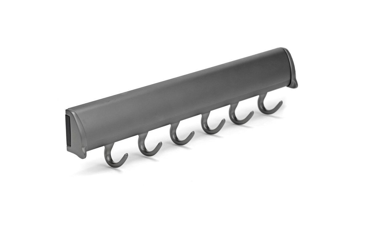 TAG Hardware Designer 5 - Hook Telescopic Valet Belt Rack - KI Home