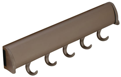 TAG Hardware Designer 5 - Hook Valet Belt Tie Rack Closet Organizer with 11.75 Inch Extension - KI Home