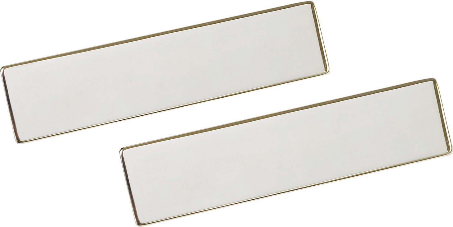 TAG Hardware Elite End Caps – 1 Pair Zinc Caps for Leather Wrapped Cleat Boards - KI Home