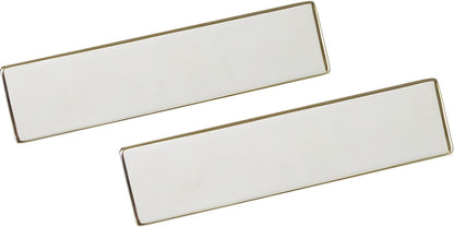 TAG Hardware Elite End Caps – 1 Pair Zinc Caps for Leather Wrapped Cleat Boards - KI Home