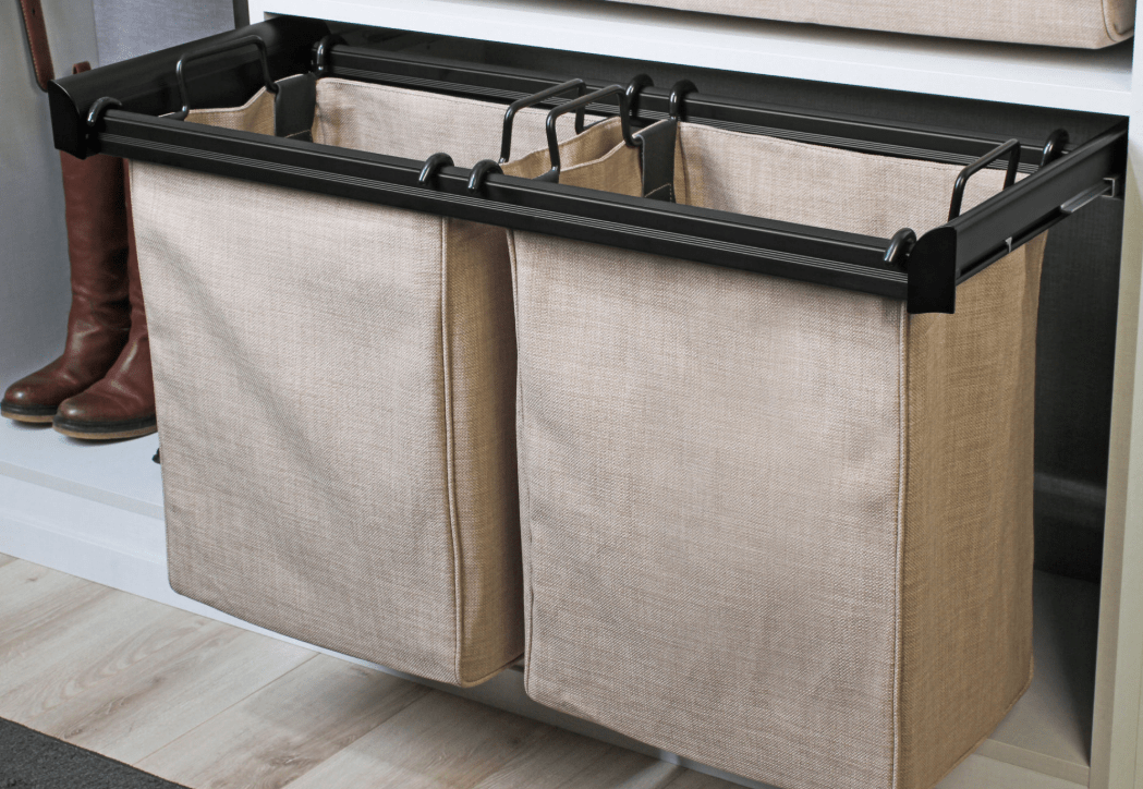 TAG Hardware Engage Premium Fully Lined Fabric Hamper Replacement Laundry Bag without Handles - KI Home
