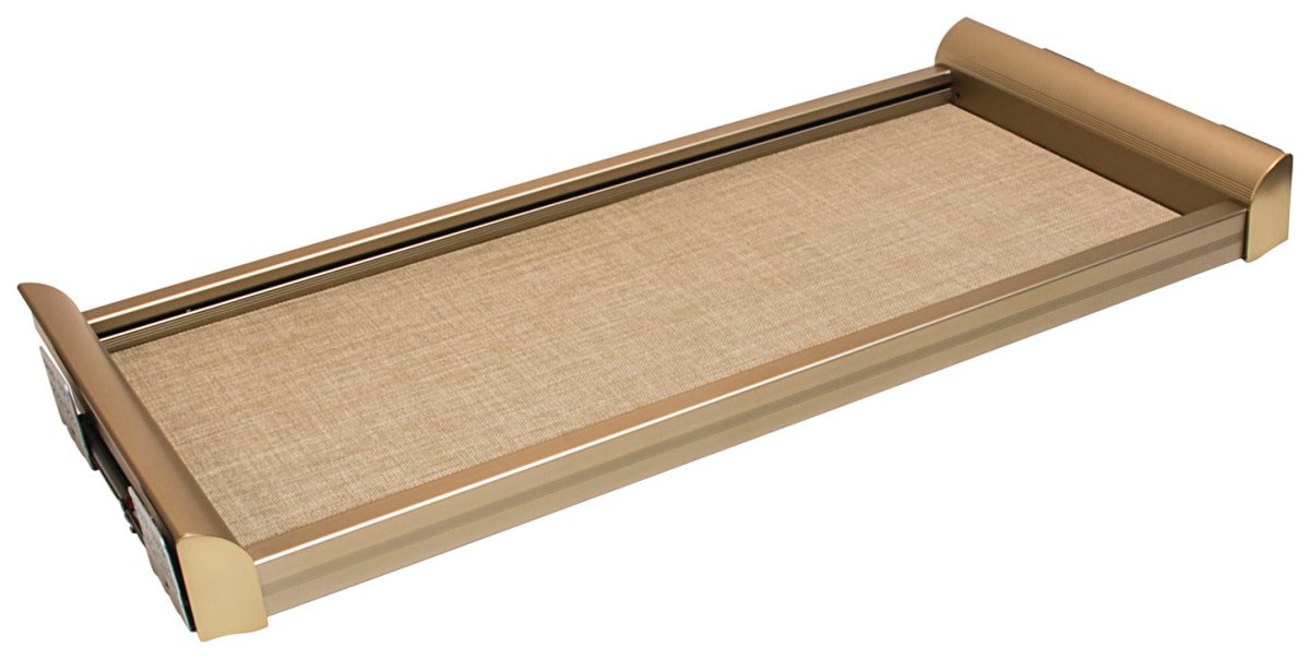 TAG Hardware ENGAGE Pull-out Shelf with Full extension Soft Close undermount slides - KI Home