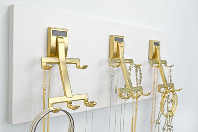 TAG Hardware Premium 5 - Hook Belt Cleat Mount Space - Saving Organizer - KI Home