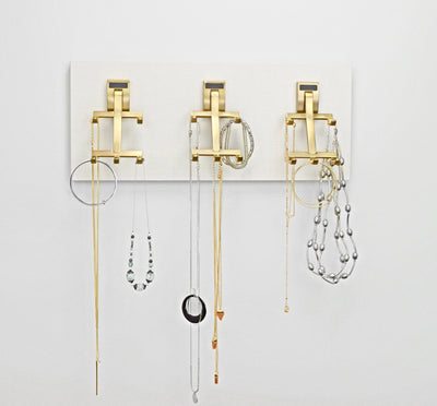 TAG Hardware Premium 5 - Hook Belt Cleat Mount Space - Saving Organizer - KI Home