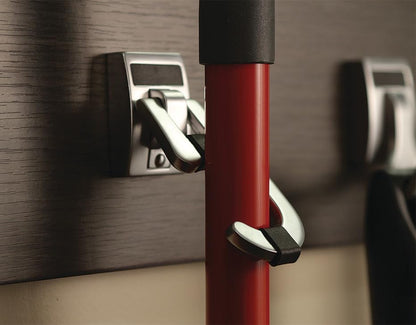 TAG Hardware Premium Cleat Mount Broom and Mop Hook with Protective Non - Slip Rubber - KI Home