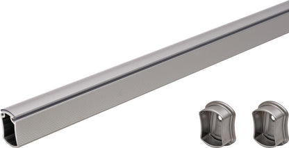 TAG Hardware Premium Concave Wardrobe Rod - Scratch - Resistant, Multiple Finishes & Lengths - KI Home