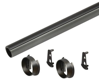 TAG Hardware Premium Custom Cut 1 - 5/16" Round Closet Rod Kit | Synergy Elite Collection - KI Home