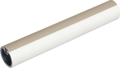 TAG Hardware Premium Leather Wrapped Closet Rod | Luxury Wardrobe Pole - KI Home
