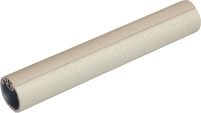 TAG Hardware Premium Leather Wrapped Closet Rod | Luxury Wardrobe Pole - KI Home