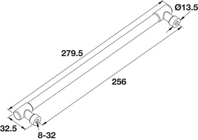 TAG Hardware Premium Traditional Bar Drawer Handle – Elegant and Functional Cabinet Pull - KI Home
