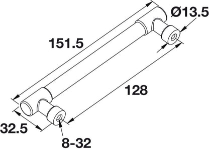 TAG Hardware Premium Traditional Bar Drawer Handle – Elegant and Functional Cabinet Pull - KI Home