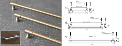 TAG Hardware Premium Traditional Bar Drawer Handle – Elegant and Functional Cabinet Pull - KI Home