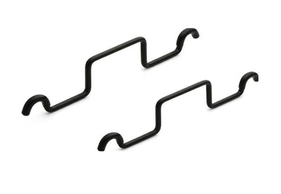 TAG Hardware Set of 2 Black Steel Replacement Hamper Handles - KI Home