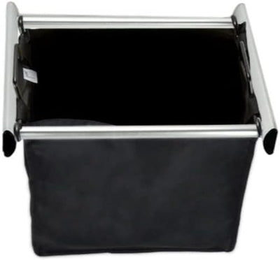 TAG Hardware Synergy Collection Full Extension Pullout Laundry Hamper with Removable Bag(s) and Handles - KI Home
