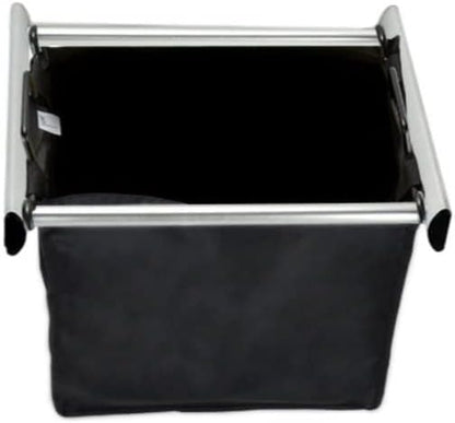 TAG Hardware Synergy Collection Full Extension Pullout Laundry Hamper with Removable Bag(s) and Handles - KI Home