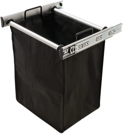 TAG Hardware Synergy Collection Full Extension Pullout Laundry Hamper with Removable Bag(s) and Handles - KI Home