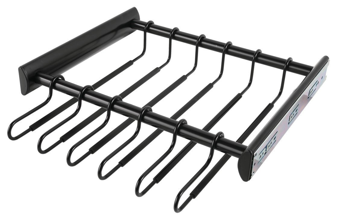 TAG Hardware SYNERGY Full Extension Slides Pull-Out Pant Rack Slides Closet Organizer - KI Home