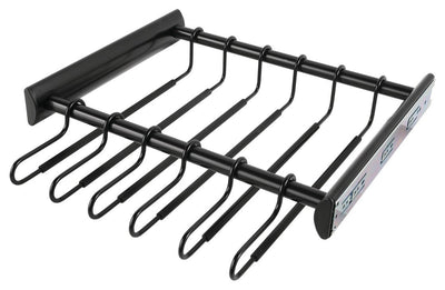 TAG Hardware SYNERGY Full Extension Slides Pull-Out Pant Rack Slides Closet Organizer - KI Home