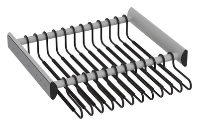 TAG Hardware SYNERGY Full Extension Slides Pull-Out Pant Rack Slides Closet Organizer - KI Home