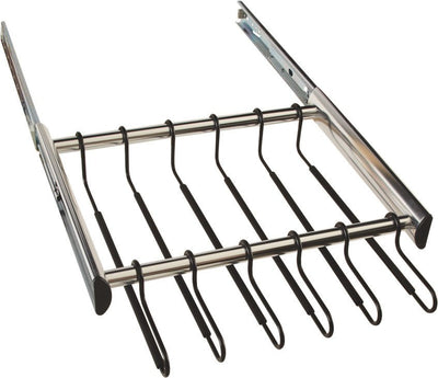 TAG Hardware SYNERGY Full Extension Slides Pull-Out Pant Rack Slides Closet Organizer - KI Home