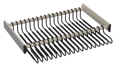 TAG Hardware SYNERGY Full Extension Slides Pull-Out Pant Rack Slides Closet Organizer - KI Home