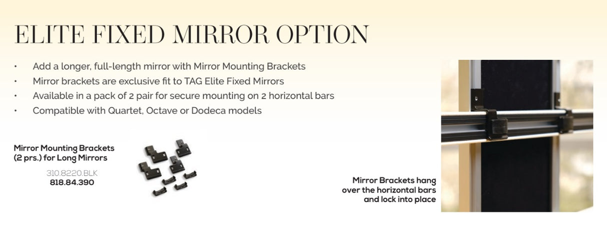 TAG Hardware Coordinated Wall Mirror – Modern & Functional Design