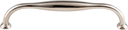 Top Knobs Chareau Shrewsbury 6 5/16" Center Bar Pull Finish: Brushed Satin Nickel - KI Home