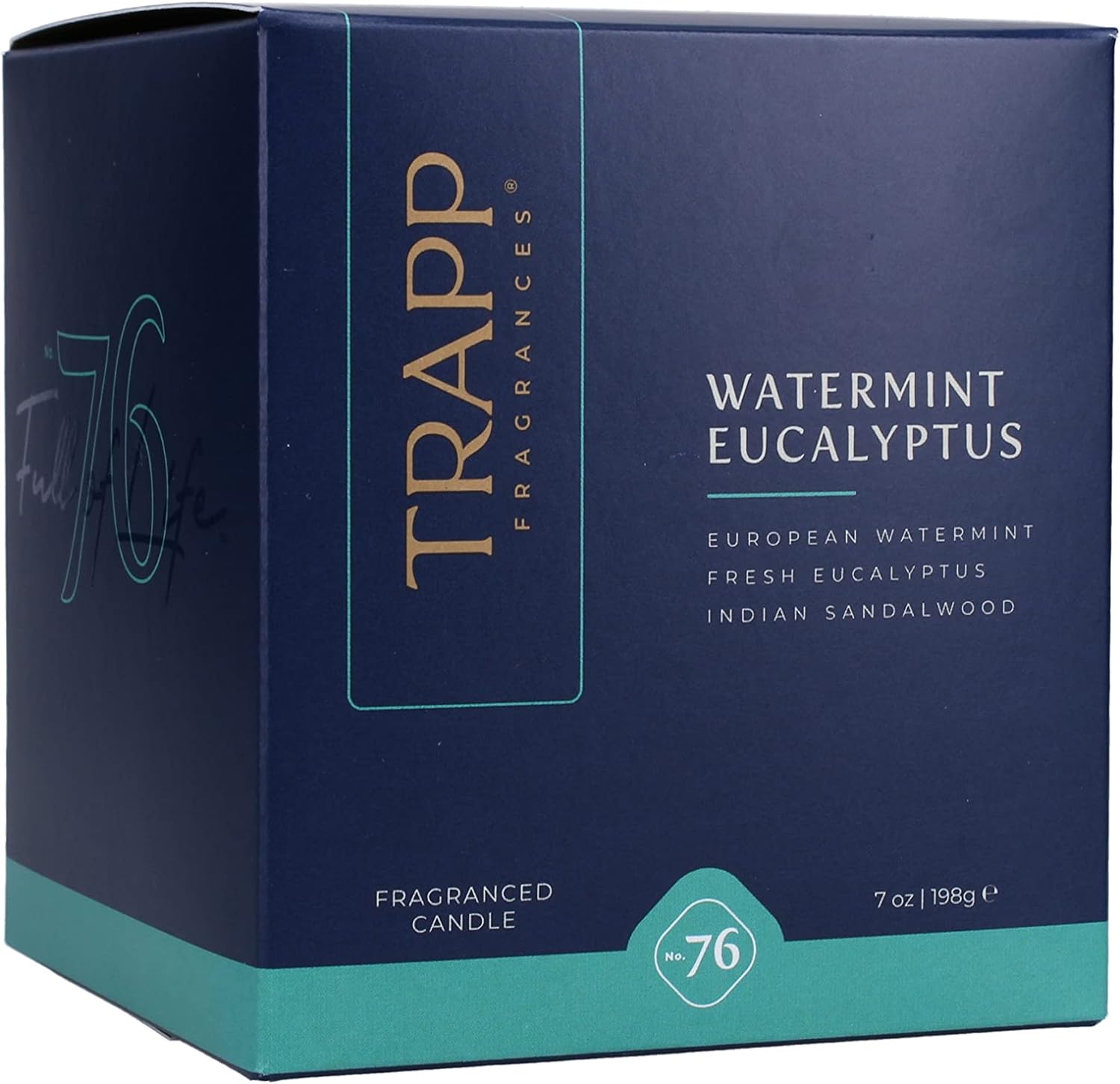 Trapp - No. 76 Watermint Eucalyptus - 7 oz. Signature Candle - KI Home