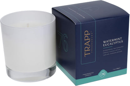 Trapp - No. 76 Watermint Eucalyptus - 7 oz. Signature Candle - KI Home