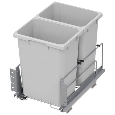 Vauth - Sagel Envi BMT Double 35 or 50 Quart Bottom Mount Soft - Close Waste Container System - KI Home