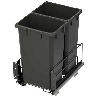 Vauth - Sagel Envi BMT Double 35 or 50 Quart Bottom Mount Soft - Close Waste Container System - KI Home